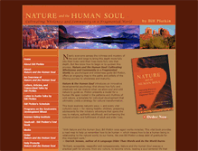 Tablet Screenshot of natureandthehumansoul.com